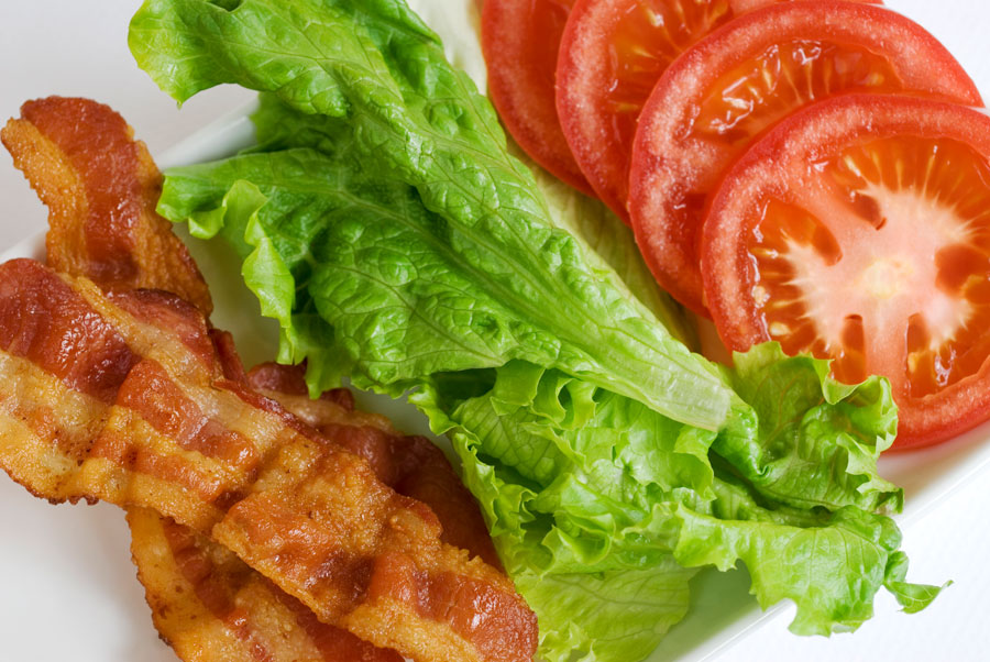 Bacon with Lettuce & Tomato