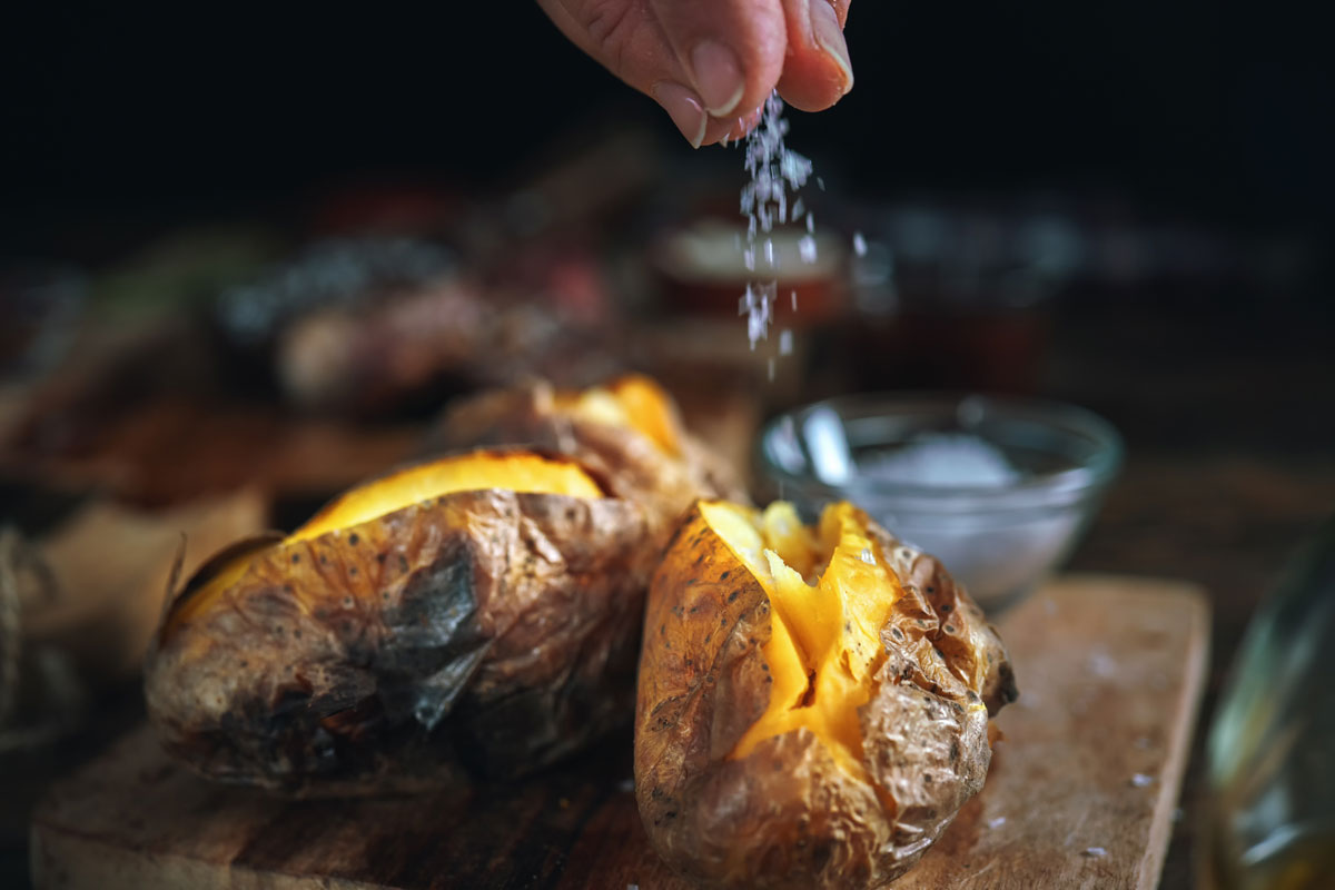 Jacket Potato & Salt